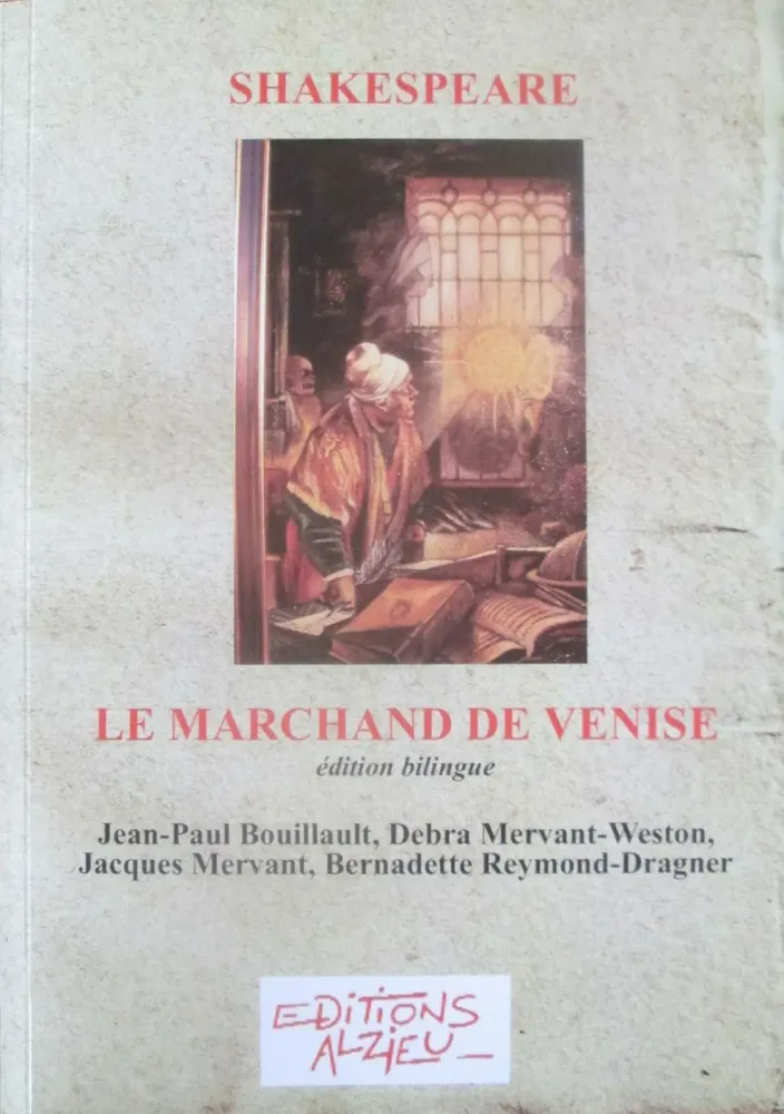 le marchand de venise trad